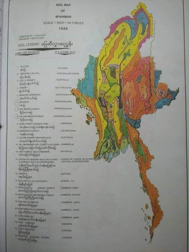 types-of-soil-in-myanmar